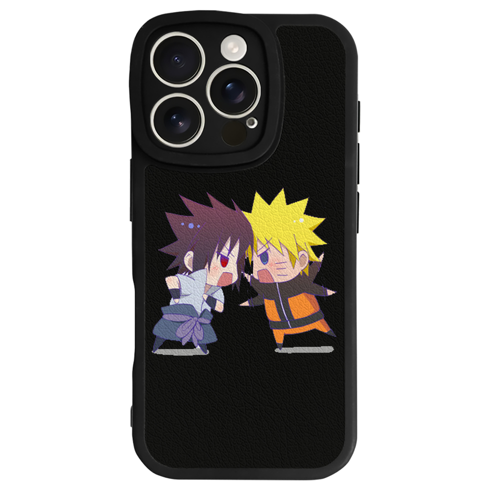 （画像用） NARUTO -ナルト- うずまき ナルト Uzumaki Naruto 【iPhone 16シリーズ対応】シリコンスマホケース（レザー調） 材質：シリコン